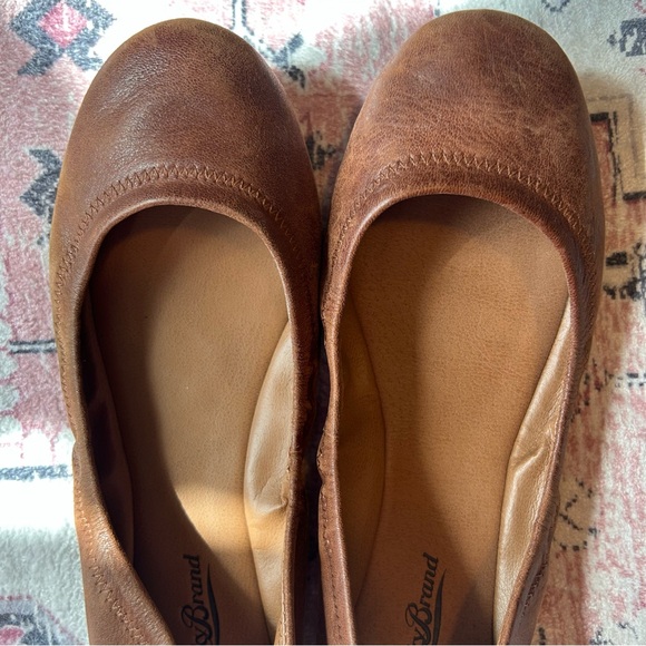 Lucky Brand Brown Leather Flats - Picture 4 of 8